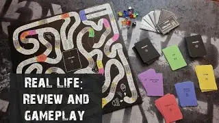 Real Life: boardgame about the hardship in life, Review and gameplay.