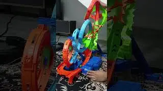 Hot Wheels 4 Loop Crash Out track set #hotwheels #4loop #crash