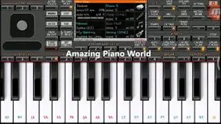 Jeeta Tha jiske liye | mobile piano tutorial on ORG