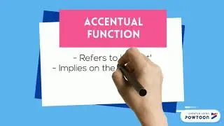 Accentual Function of Intonation