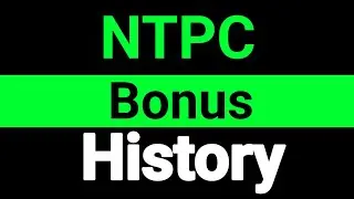 NTPC share bonus history || NTPC bonus share history