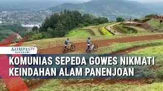 Komunias Sepeda Nikmati Keindahan Alam Gowes Ke Bukit Panenjoan