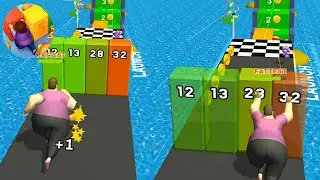 Fat Pusher All Levels Gameplay Android/iOS Gameplay #1