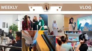 A Week in My Life: On Set, PR Unboxing, Morning Routine & Office Reset!