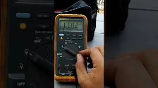 FLUKE 87 Error lead (Check the beginning)