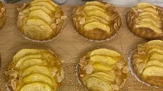 ميني كيك بالتفاح 🍎🍏حضريهم في آخر لحظة خفاف وهشاش كيذوبو في الفم