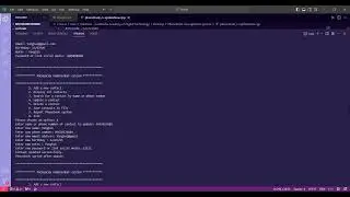 Team1(G8)  Project: Phonebook management system