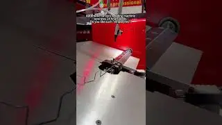Automatic 3Dwirebending machineoperates 24 hours a day#Automation #WireBendingMachine #MetalBending