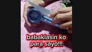 Rechargeable mini fan ayaw gumana.pano irepair?