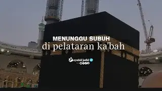 Suasana Di Pelataran Ka'bah Saat Menunggu Sholat Subuh | #vlogumroh #vlogumrah #Kabah