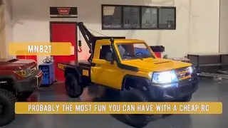 MN82T probably the most fun you can have with a cheap RC Crawler 