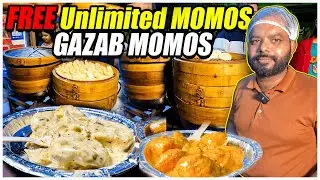 Unlimited momos only just 99😱😍 GAZAB MOMOS, LAXMI NAGAR Delhi
