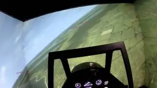 Messerschmitt Bf 109 Cockpit Simulator - aerial combat over Viipuri [5/9]