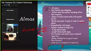 [English 8,7] (The Tsunami) (03/05/2021)