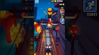 Flying Hover board challenge in Subway surfers |  #trending #gaming