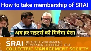 HOW TO GET MEMBERSHIP OF SRAI AND GET LIFETIME ROYALTY, ALL WRITERS CAN JOIN NOW