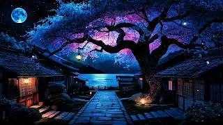Midnight Blue Night Ambience 🌙 Calm Music for Deep Sleep, Relaxation & Peaceful Mind
