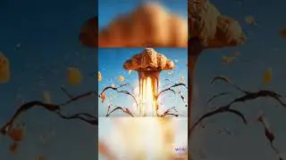 Chocolate Croissant Rocket?! 🥐🍫🚀 | Sweet Food Illusion #shorts  #illusion #viral  #food  #croissant
