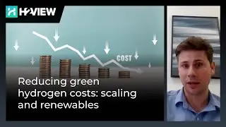Reducing green hydrogen costs: scaling and renewables