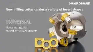PRAMET - Fresas portainsertos e insertos para fresado universal SOD05