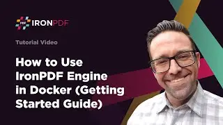 How to Use IronPDF Engine in Docker | IronPDF