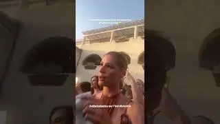 michelle hunziker emozionata al matrimonio di Diletta Leotta