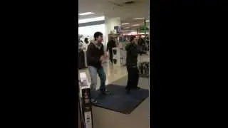Random dance off in the mall