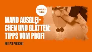 Wand ausgleichen und gl&auml;tten: Tipps vom Profi