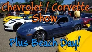 Long Island Chevrolet and Corvette Car Show, Beach Day at the Bay!