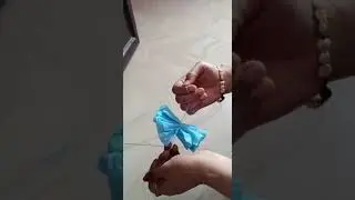 #flower making old carry bag #shopping bag reuse idea