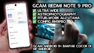 Gcam Redmi Note 9 Pro | Urnyx v2.5 + Config Setting Mantull