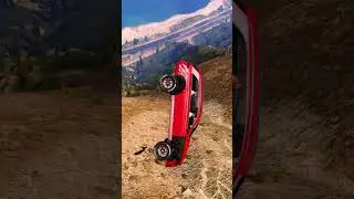 GTA 5 Mount Chiliad Car Crashes #4! (With 4 Trevors) | #shorts #gta5shorts #crashtest