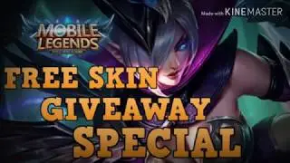 1 Free Skin Giveaway(September 2019 Only) | Mobile Legends