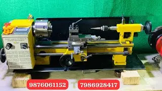 MINI METAL CUTTING BENCH LATHE MACHINE ( 30