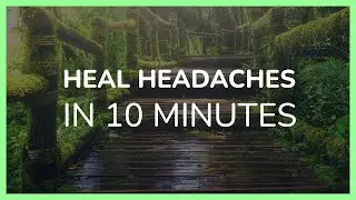 10 Minute Guided Meditation For Headache Relief (3Hz binaural beats)