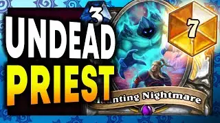 Undead Priest Stream - March of the Lichking - Hearthstone