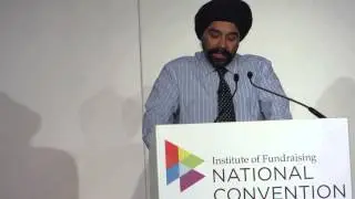 Harpal Kumar's plenary at IoF National Convention 2014 | UK Fundraising