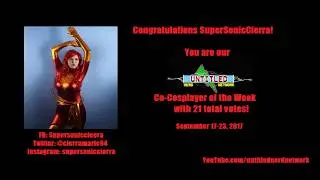 SuperSonicCierra: UNN Cosplayer of the Week!
