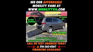 The ULTIMATE NEMT Toyota Sienna Wheelchair Van &mdash; 48&rdquo; Wide Ramp Your Competitors DON&rsquo;T Have! #2734