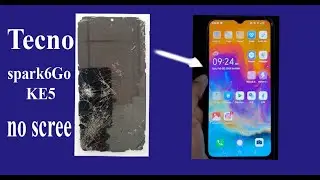 เปลียนจอtecno spark6Go(KE5)#tecnospark6go