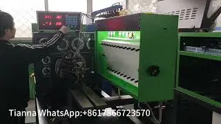 12PSDW  diesel injector pump test machine is currently undergoing testing.