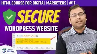 How to Disable Theme Editor / Plugin Editor in WordPress ? | HTML Course | #17
