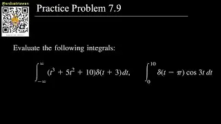 Practice Problem 7.9 Fundamental of Electric Circuits (Sadiku) 5th Ed - Impulse Function
