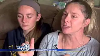 ON CAMERA: Local mom gives birth to baby girl in parking lot