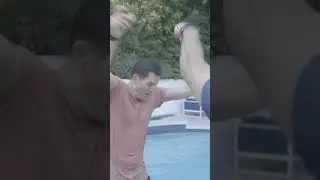 Clifton doesn't catch a break 😂 #Prank #BandDynamics #Poolside #Pool #shorts
