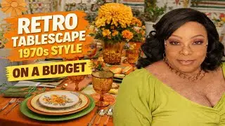 Blast to the Past Tablescape 2020 | Tablescape on a Budget