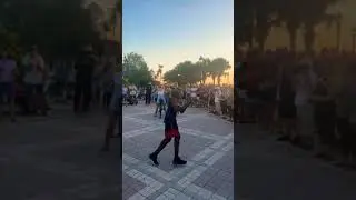 Old man jumps and shocks everyone #jumping
