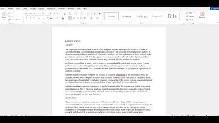 #Exp22_Word_Ch01_Cumulative_Agriculture | Word Chapter 1 Cumulative Assessment Agriculture