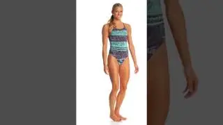fabiola molina Women's Tropical Paradise One Piece Swimsuit | SwimOutlet.com