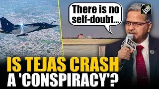 Теория заговора в связи с крушением самолёта Tejas в Дубае? Председатель HAL объяснил это на самм...